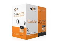 NXT Professional Bobina Cat5e UTP GRIS Cable 25AWG CM 305m 